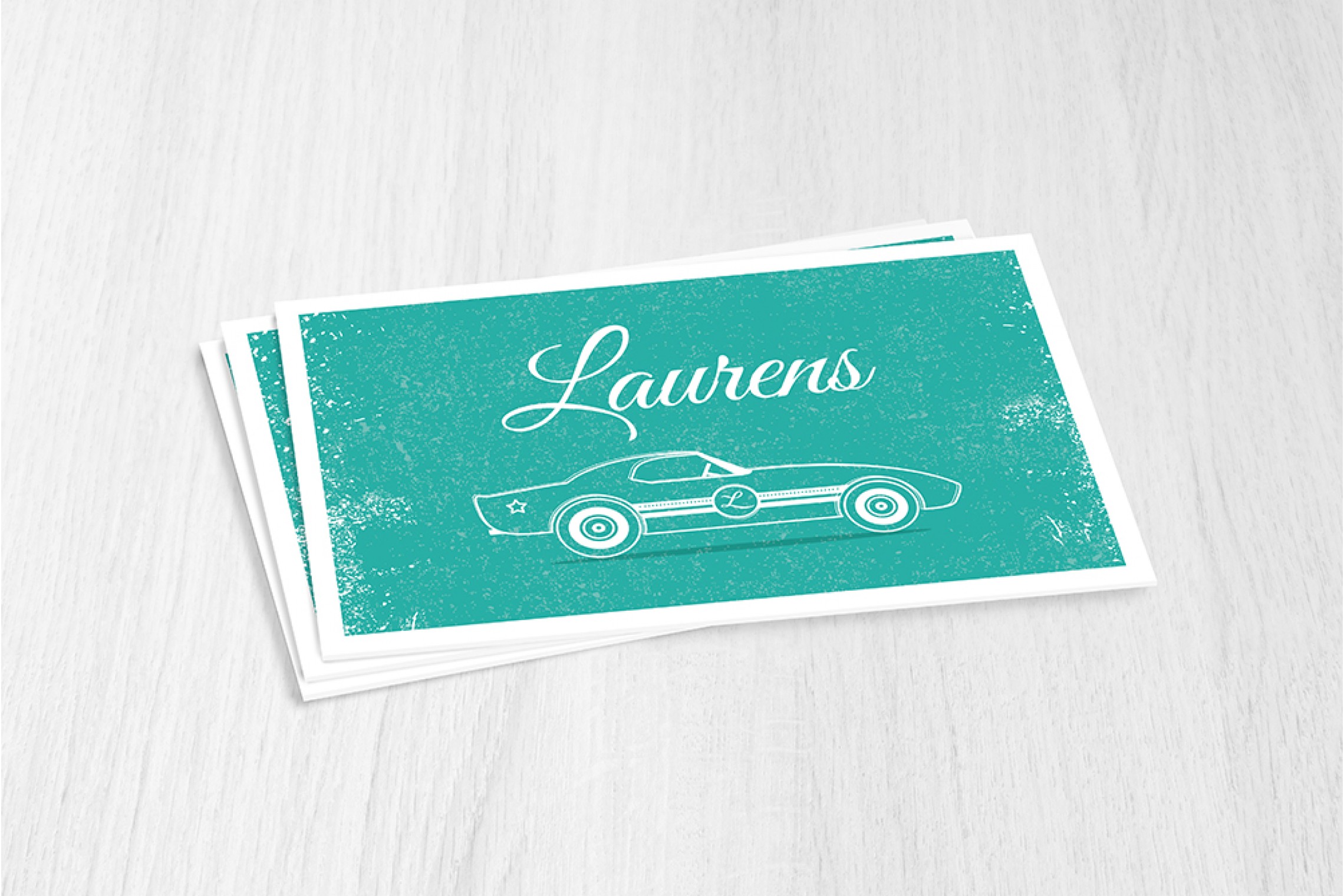 Stoere racewagen